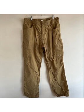 Men's Under Armour Cargo Pants Waist 38 Brown